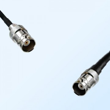 MHV 3kV Female - BNC Female Coaxial Jumper Cable