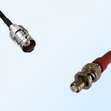 SHV 5kV Male - BNC Female Coaxial Jumper Cable