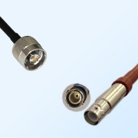 SHV 5kV Female - N Male Coaxial Jumper Cable