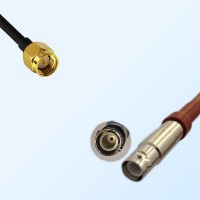 SHV 5kV Female - SMA Male Coaxial Jumper Cable