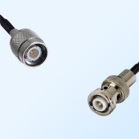 MHV 3kV Male - TNC Male Coaxial Jumper Cable