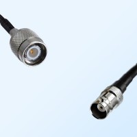 MHV 3kV Female - TNC Male Coaxial Jumper Cable
