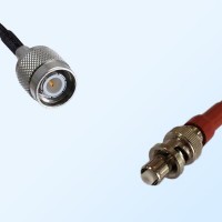 TNC Male - SHV Male Coaxial Jumper Cable