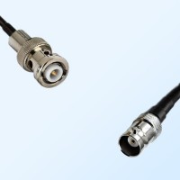MHV 3kV Female - MHV 3kV Male Coaxial Jumper Cable