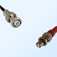 SHV 5kV Male - MHV 3kV Male Coaxial Jumper Cable
