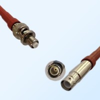 SHV 5kV Female - SHV 5kV Male Coaxial Jumper Cable