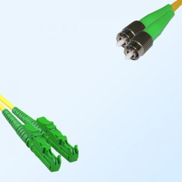 FC/APC E2000/APC Duplex Jumper Cable OS2 9/125 Singlemode
