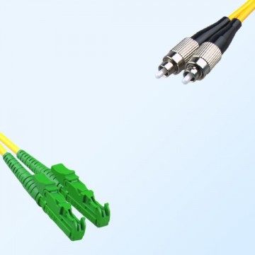 FC E2000/APC Duplex Jumper Cable OS2 9/125 Singlemode