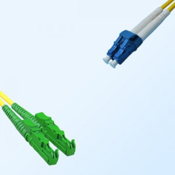 LC E2000/APC Duplex Jumper Cable OS2 9/125 Singlemode
