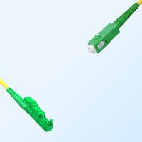 SC/APC E2000/APC Simplex Jumper Cable OS2 9/125 Singlemode