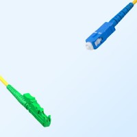 SC E2000/APC Simplex Jumper Cable OS2 9/125 Singlemode