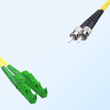 ST E2000/APC Duplex Jumper Cable OS2 9/125 Singlemode
