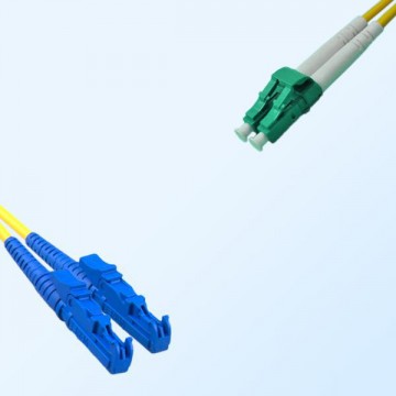 LC/APC E2000 Duplex Jumper Cable OS2 9/125 Singlemode