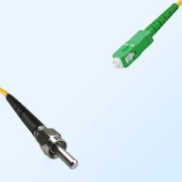 SC/APC SMA905 Simplex Jumper Cable OS2 9/125 Singlemode
