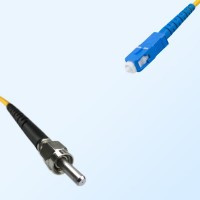 SC SMA905 Simplex Jumper Cable OS2 9/125 Singlemode