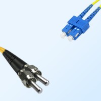 SC SMA905 Duplex Jumper Cable OS2 9/125 Singlemode