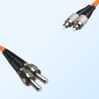 FC SMA905 Duplex Jumper Cable OM1 62.5/125 Multimode