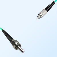 SMA905 FC Simplex Jumper Cable OM4 50/125 Multimode