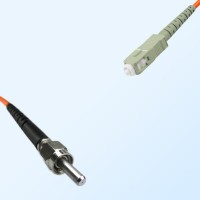 SC SMA905 Simplex Jumper Cable OM2 50/125 Multimode