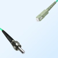 SC SMA905 Simplex Jumper Cable OM3 50/125 Multimode