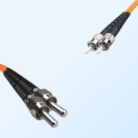 ST SMA905 Duplex Jumper Cable OM1 62.5/125 Multimode