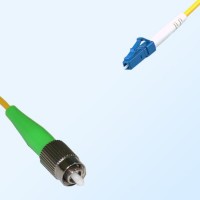 LC FC/APC Simplex Jumper Cable OS2 9/125 Singlemode