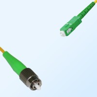 SC/APC FC/APC Simplex Jumper Cable OS2 9/125 Singlemode