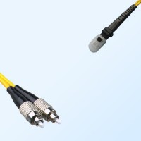 MTRJ Female FC Duplex Jumper Cable OS2 9/125 Singlemode