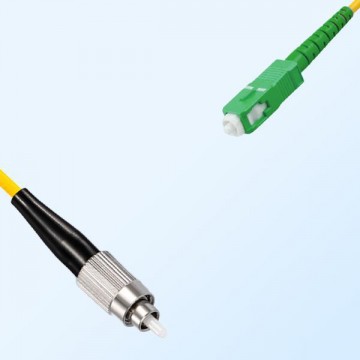 SC/APC FC Simplex Jumper Cable OS2 9/125 Singlemode