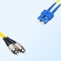 SC FC Duplex Jumper Cable OS2 9/125 Singlemode