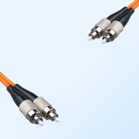 FC FC Duplex Jumper Cable OM1 62.5/125 Multimode