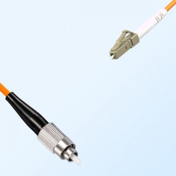 LC FC Simplex Jumper Cable OM2 50/125 Multimode