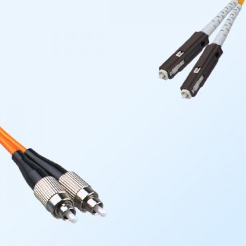 MU FC Duplex Jumper Cable OM1 62.5/125 Multimode