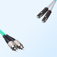 MU FC Duplex Jumper Cable OM3 50/125 Multimode