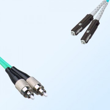 MU FC Duplex Jumper Cable OM4 50/125 Multimode