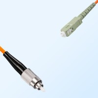 SC FC Simplex Jumper Cable OM1 62.5/125 Multimode