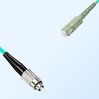 SC FC Simplex Jumper Cable OM3 50/125 Multimode