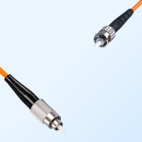 ST FC Simplex Jumper Cable OM1 62.5/125 Multimode