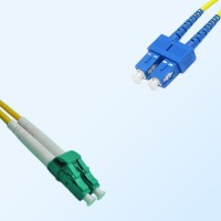 SC LC/APC Duplex Jumper Cable OS2 9/125 Singlemode