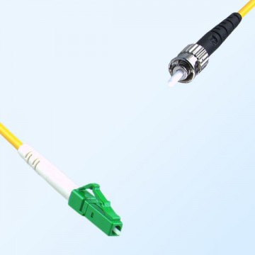 ST LC/APC Simplex Jumper Cable OS2 9/125 Singlemode