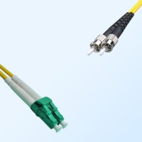 ST LC/APC Duplex Jumper Cable OS2 9/125 Singlemode
