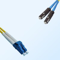 MU LC Duplex Jumper Cable OS2 9/125 Singlemode