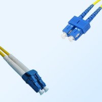 SC LC Duplex Jumper Cable OS2 9/125 Singlemode