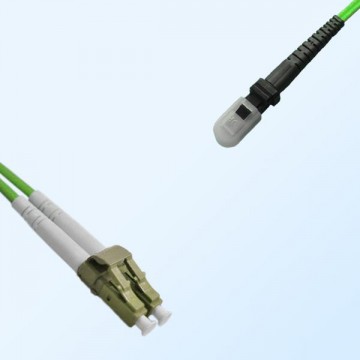 MTRJ Female LC Duplex Jumper Cable OM5 50/125 Multimode