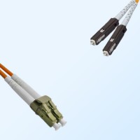MU LC Duplex Jumper Cable OM1 62.5/125 Multimode