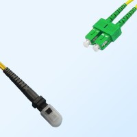 SC/APC MTRJ Female Duplex Jumper Cable OS2 9/125 Singlemode