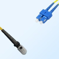 SC MTRJ Female Duplex Jumper Cable OS2 9/125 Singlemode