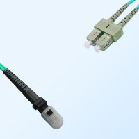 MTRJ Female SC Duplex Jumper Cable OM3 50/125 Multimode