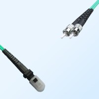 MTRJ Female ST Duplex Jumper Cable OM3 50/125 Multimode