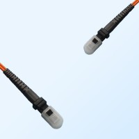 MTRJ Male MTRJ Male Duplex Jumper Cable OM2 50/125 Multimode